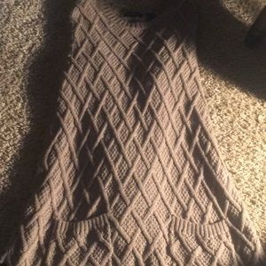 Jeanne Pierre brown dress with pockets